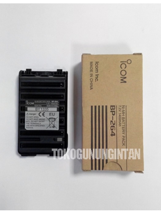 Baterai Icom BP-264 (Icom V80 nicad, Icom T70A)