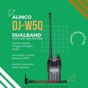 Handy Talky Alinco DJ-W50 Dual Band Original