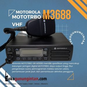 Radio RIG Motorola XiR M3688 Digital MOTOTRBO Original