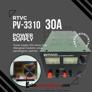 RTVC 30A Power Supply untuk Radio Komunikasi & Base Station